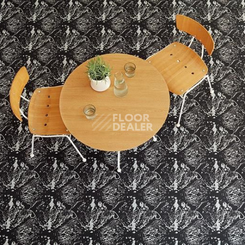 Forbo Flotex Tibor Atomic 980803 Atomic Monochrome фото 2 | FLOORDEALER